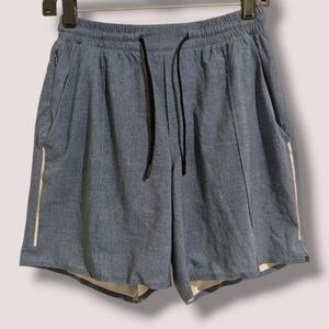 Lululemon Men's Blue R.A.D. Run All Day Shorts Athleisure Active Breathable